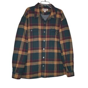 Duluth Trading Co Men's Flapjack Fleece-lined Relaxed Fit Jacket Pine Grove 3XL